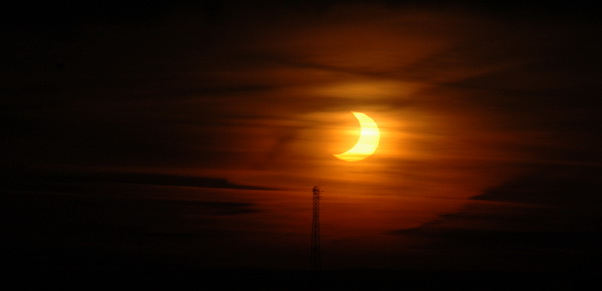 Sun- partial eclipse